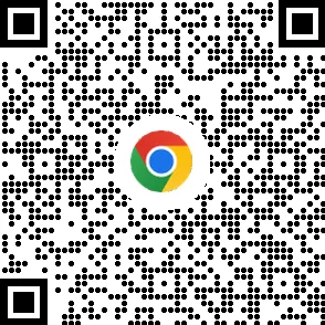 QR-код для скачивания браузера Chrome на мобильное устройство